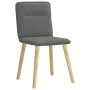 Drehbare Esszimmerstühle, 4 Stück, dunkelgraues Stoffpolster. von , Essstühle - Ref: Foro24-3315321, Preis: 201,88 €, Rabatt: %