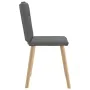 Sillas de comedor giratorias 4 unidades tela gris oscuro de , Sillas de comedor - Ref: Foro24-3315321, Precio: 201,86 €, Desc...