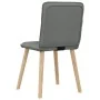 Drehbare Esszimmerstühle, 4 Stück, dunkelgraues Stoffpolster. von , Essstühle - Ref: Foro24-3315321, Preis: 201,88 €, Rabatt: %