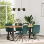 Esstischstühle, 4 Stück, dunkelgrüner Stoff von , Essstühle - Ref: Foro24-3315337, Preis: 201,44 €, Rabatt: %