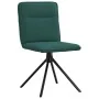 Dining chairs 4 units dark green fabric by , dining chairs - Ref: Foro24-3315337, Price: 201,44 €, Discount: %