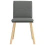 Dining chairs 6 units dark gray fabric by , dining chairs - Ref: Foro24-3315626, Price: 314,58 €, Discount: %