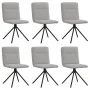 Esstischstühle 6 Stück Stoff in Grau Wolke von , Essstühle - Ref: Foro24-3315611, Preis: 300,95 €, Rabatt: %