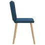 Esszimmerstühle, 4 Stück, blauer Stoff von , Essstühle - Ref: Foro24-3315328, Preis: 200,61 €, Rabatt: %
