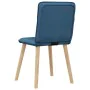 Esszimmerstühle, 4 Stück, blauer Stoff von , Essstühle - Ref: Foro24-3315328, Preis: 200,61 €, Rabatt: %