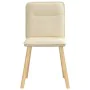 Dining chairs 6 units, cream-colored fabric. by , dining chairs - Ref: Foro24-3315597, Price: 299,32 €, Discount: %