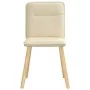 Esstischstühle, 6 Stück, Stoff in Cremefarbe. von , Essstühle - Ref: Foro24-3315597, Preis: 299,32 €, Rabatt: %