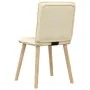 Esstischstühle, 6 Stück, Stoff in Cremefarbe. von , Essstühle - Ref: Foro24-3315597, Preis: 299,32 €, Rabatt: %