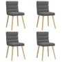 Swivel dining chairs 4 units dark gray fabric by , dining chairs - Ref: Foro24-3315394, Price: 214,98 €, Discount: %