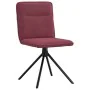 Esszimmerstühle, 4 Stück, Stoff in Weinrot. von , Essstühle - Ref: Foro24-3315335, Preis: 201,44 €, Rabatt: %