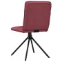 Esszimmerstühle, 4 Stück, Stoff in Weinrot. von , Essstühle - Ref: Foro24-3315335, Preis: 201,44 €, Rabatt: %