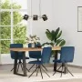 Esszimmerstühle, 4 Stück, blauer Stoff von , Essstühle - Ref: Foro24-3315340, Preis: 201,44 €, Rabatt: %