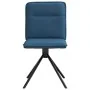 Esszimmerstühle, 4 Stück, blauer Stoff von , Essstühle - Ref: Foro24-3315340, Preis: 201,44 €, Rabatt: %