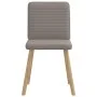 Dining chairs, 6 units, in gray taupe fabric. by , dining chairs - Ref: Foro24-3315520, Price: 296,50 €, Discount: %