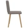 Dining chairs, 6 units, in gray taupe fabric. by , dining chairs - Ref: Foro24-3315520, Price: 296,50 €, Discount: %