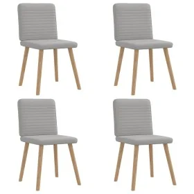 Dining chairs 4 pcs gray cloud fabric by , dining chairs - Ref: Foro24-3315253, Price: 198,45 €, Discount: %