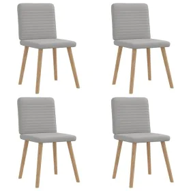 Esstischstühle 4 Stück Stoff in Grau-Nebel von , Essstühle - Ref: Foro24-3315253, Preis: 198,45 €, Rabatt: %