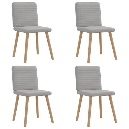 Esstischstühle 4 Stück Stoff in Grau-Nebel von , Essstühle - Ref: Foro24-3315253, Preis: 198,45 €, Rabatt: %