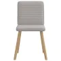 Dining chairs 4 pcs gray cloud fabric by , dining chairs - Ref: Foro24-3315253, Price: 198,45 €, Discount: %