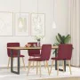 Esszimmerstühle, 4 Stück, Stoff in Weinrot. von , Essstühle - Ref: Foro24-3315323, Preis: 200,61 €, Rabatt: %