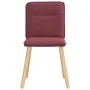 Dining chairs 4 units, red wine fabric by , dining chairs - Ref: Foro24-3315323, Price: 200,61 €, Discount: %