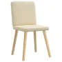 Esstischstühle, 6 Stück, Stoff in Cremefarbe. von , Essstühle - Ref: Foro24-3315574, Preis: 294,49 €, Rabatt: %