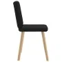 6 black swivel dining chairs in fabric. by , dining chairs - Ref: Foro24-3315569, Price: 292,29 €, Discount: %