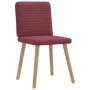 Dining chairs 6 units, red wine fabric. by , dining chairs - Ref: Foro24-3315517, Price: 296,50 €, Discount: %