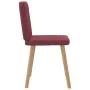 Dining chairs 6 units, red wine fabric. by , dining chairs - Ref: Foro24-3315517, Price: 296,50 €, Discount: %