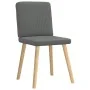 Drehbare Esszimmerstühle, 4 Stück, dunkelgraues Stoffpolster. von , Essstühle - Ref: Foro24-3315298, Preis: 195,92 €, Rabatt: %