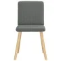 Drehbare Esszimmerstühle, 4 Stück, dunkelgraues Stoffpolster. von , Essstühle - Ref: Foro24-3315298, Preis: 195,92 €, Rabatt: %