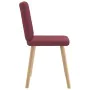 Esszimmerstühle, 4 Stück, Stoff in Weinrot. von , Essstühle - Ref: Foro24-3315300, Preis: 195,94 €, Rabatt: %