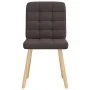 Esstischstühle, 6 Stück, dunkelbrauner Stoff von , Essstühle - Ref: Foro24-3315465, Preis: 302,74 €, Rabatt: %