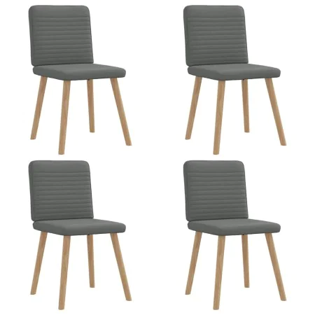 Swivel dining chairs 4 units dark gray fabric by , dining chairs - Ref: Foro24-3315245, Price: 200,18 €, Discount: %
