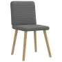 Drehbare Esszimmerstühle, 4 Stück, dunkelgraues Stoffpolster. von , Essstühle - Ref: Foro24-3315245, Preis: 200,18 €, Rabatt: %