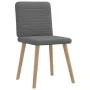 Sillas de comedor giratorias 4 unidades tela gris oscuro de , Sillas de comedor - Ref: Foro24-3315245, Precio: 200,16 €, Desc...