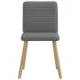 Sillas de comedor giratorias 4 unidades tela gris oscuro de , Sillas de comedor - Ref: Foro24-3315245, Precio: 200,16 €, Desc...
