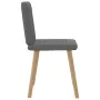 Drehbare Esszimmerstühle, 4 Stück, dunkelgraues Stoffpolster. von , Essstühle - Ref: Foro24-3315245, Preis: 200,18 €, Rabatt: %