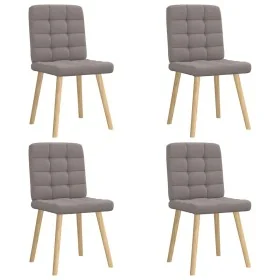 Dining chairs 4 units taupe fabric by , dining chairs - Ref: Foro24-3315197, Price: 202,28 €, Discount: %