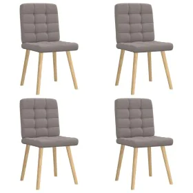 Esszimmerstühle, 4 Stück, Stoff in Taupe-Farbe. von , Essstühle - Ref: Foro24-3315197, Preis: 202,28 €, Rabatt: %