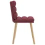 Dining chairs 6 units, red wine fabric. by , dining chairs - Ref: Foro24-3315666, Price: 321,86 €, Discount: %