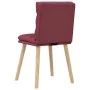 Dining chairs 6 units, red wine fabric. by , dining chairs - Ref: Foro24-3315666, Price: 321,86 €, Discount: %