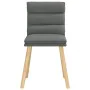 Dining chairs 6 units dark gray fabric by , dining chairs - Ref: Foro24-3315664, Price: 321,24 €, Discount: %
