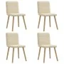 Dining chairs 4 units, cream-colored fabric. by , dining chairs - Ref: Foro24-3315251, Price: 198,45 €, Discount: %