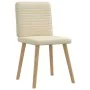 Dining chairs 4 units, cream-colored fabric. by , dining chairs - Ref: Foro24-3315251, Price: 198,45 €, Discount: %