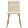 Dining chairs 4 units, cream-colored fabric. by , dining chairs - Ref: Foro24-3315251, Price: 198,45 €, Discount: %