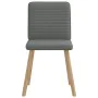 Sillas de comedor 6 unidades tela gris oscuro de , Sillas de comedor - Ref: Foro24-3315515, Precio: 299,05 €, Descuento: %