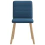 Esstischstühle, 6 Stück, blauer Stoff von , Essstühle - Ref: Foro24-3315522, Preis: 296,50 €, Rabatt: %
