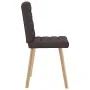 Esszimmerstühle, 4 Stück, dunkelbrauner Stoff von , Essstühle - Ref: Foro24-3315195, Preis: 202,64 €, Rabatt: %