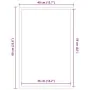 Brown doormat 40x60 cm by , Doormats - Ref: Foro24-4105579, Price: 12,14 €, Discount: %